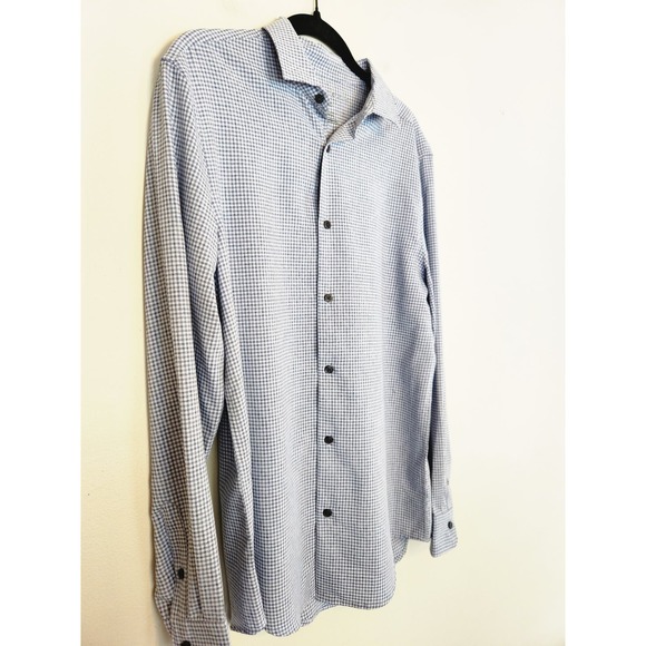 Perry Ellis Stretch Button Up Dress Shirt - Picture 2 of 7